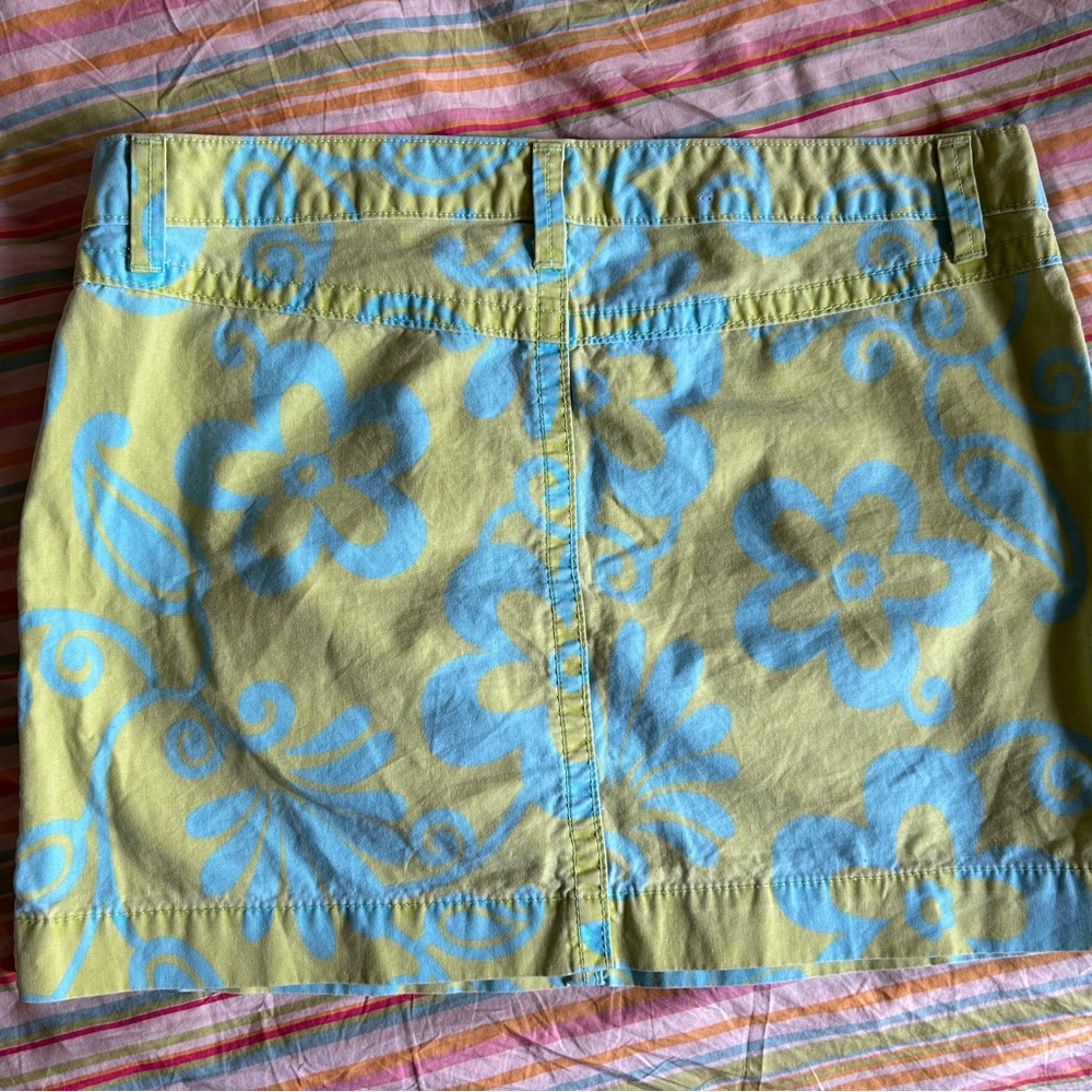 Vintage Gap Coconut Girl Hibiscus Mini Skirt, Sizes 1, 2, 4, & 16 available - Picture 12 of 14